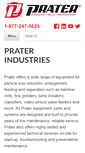 Mobile Screenshot of praterindustries.com